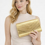 Clutch Bag in Gold
