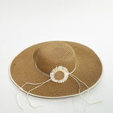 Sunflower Straw Sun Hat - svnx