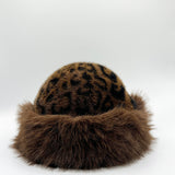 Mongolian Hat In Leopard
