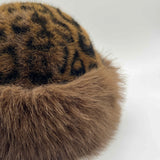 Mongolian Hat In Leopard