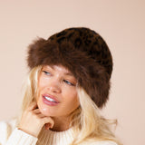 Mongolian Hat In Leopard