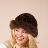 Mongolian Hat In Leopard
