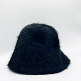 Soft Seamless Bucket Hat In Black