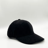 Corduroy Cap In Black