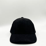 Corduroy Cap In Black
