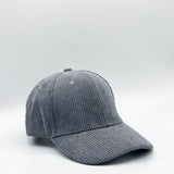 Corduroy Hat In Grey
