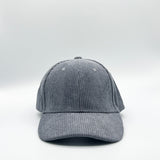 Corduroy Hat In Grey