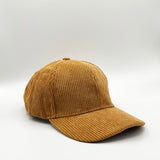 Corduroy Cap In Turmeric