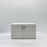 Vanity Jewellery Storage Box in White