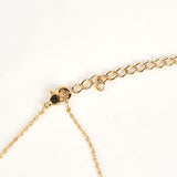 Pearl Square Pendant Necklace in Gold