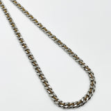 Woven Chain Necklace in Silver and Gold