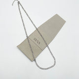Figaro Chain Necklace in Silver