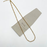 Figaro Chain Necklace in Gold