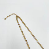 Figaro Chain Necklace in Gold