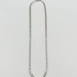 Interlocked Chain Necklace in Silver - svnx