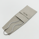 Interlocked Chain Necklace in Silver - svnx