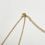 Booklet Locket Pendant Necklace in Gold