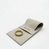 The 'Atlas' Ring in Gold and Blue