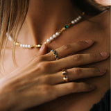 The 'Atlas' Ring in Gold and Blue