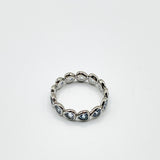 The 'Atlas' Ring in Silver and Blue