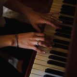 The 'Knox' Ring in Silver and Green
