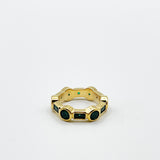 The Atlas' Ring in Gold and Green