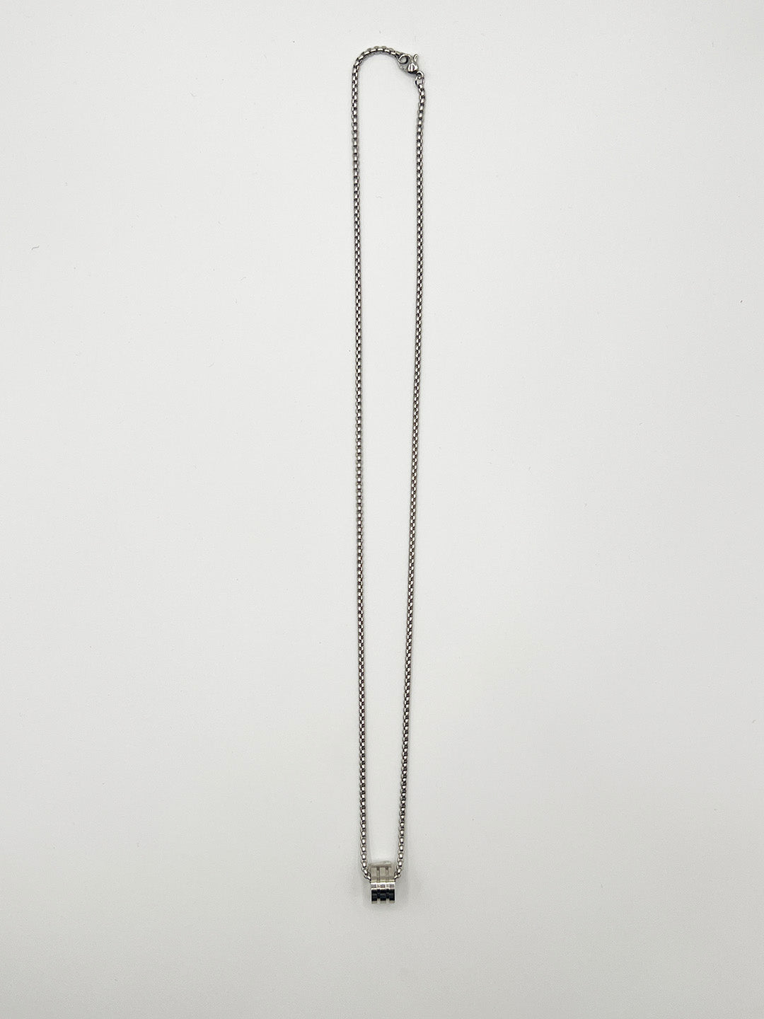 Chain Necklace with Ring Charm - svnx