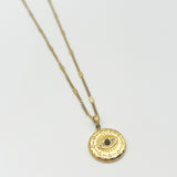 Black Evil Eye Pendant Necklace