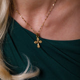 Cross Pendant Necklace with Gift Box - svnx
