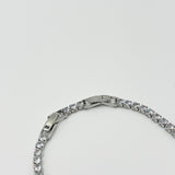 Pink Clover Diamante Bracelet - Gift Boxed