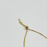 Double Ring Diamante Bracelet In Gold - Gift Boxed
