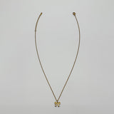 Mini Bow Pendant Necklace in Gold