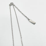 Mini Clover Necklace & Hoop Earrings in Silver with Gift Box