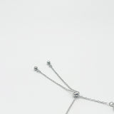 Heart Diamante Bracelet in Silver with Gift Box