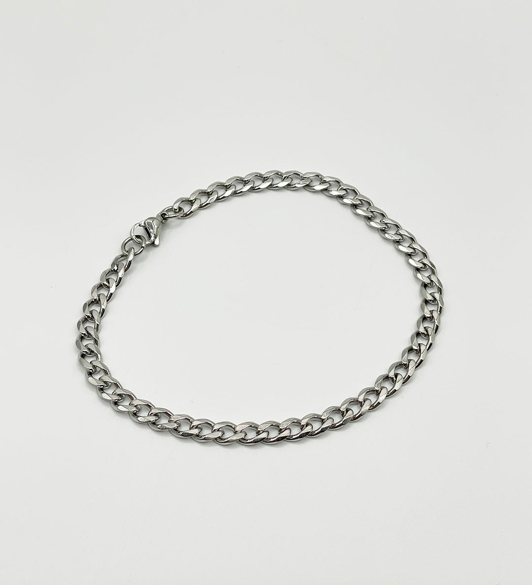 Cuban Bracelet in Silver 5mm
