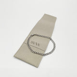 Cuban Bracelet in Silver 5mm