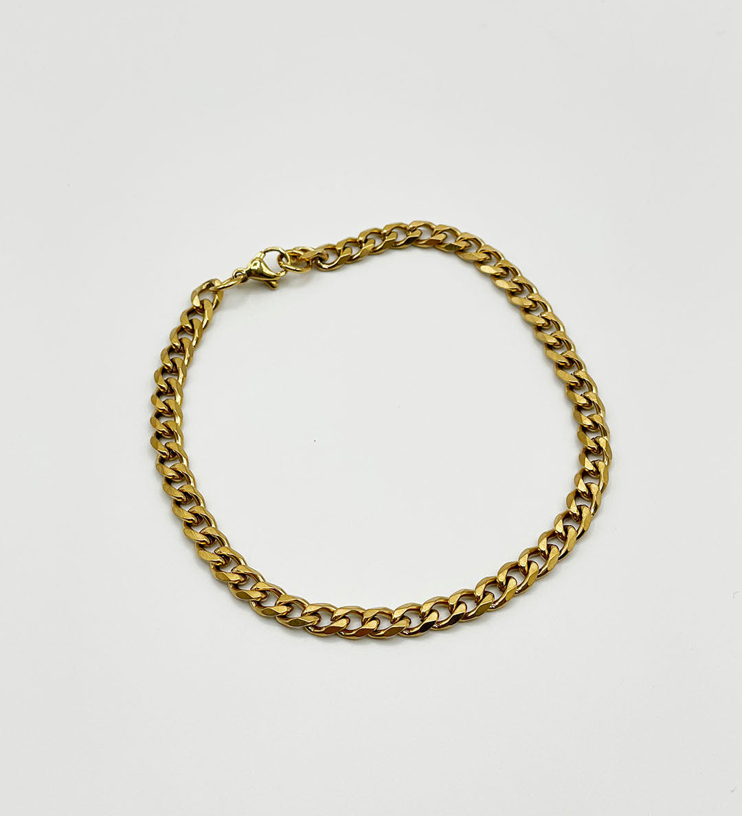 Cuban Bracelet in Gold 5mm