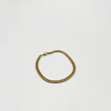 Cuban Bracelet in Gold 5mm