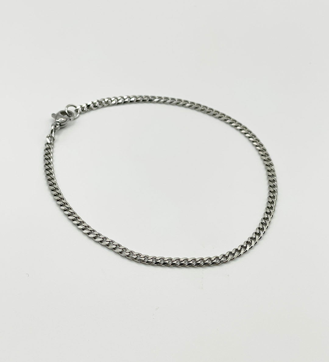 Cuban Bracelet in Silver 3mm