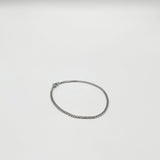 Cuban Bracelet in Silver 3mm