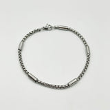 Bead Bracelet in Silver