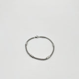 Bead Bracelet in Silver