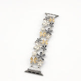 Apple Watch Strap with Flowers in Yellow