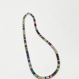 Multicolour Tennis Necklace