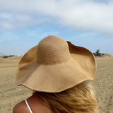 Oversized Straw Summer Hat