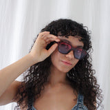 Ombre Lense Oversized Sunglasses