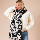 Rose Print Scarf