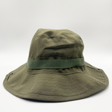 Safari Hat with Drawstring in Khaki