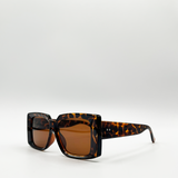 Oversized Square Frame in Tortoiseshell