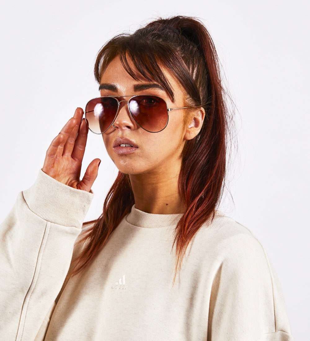 Classic Pilot Gold Aviator Sunglasses - svnx